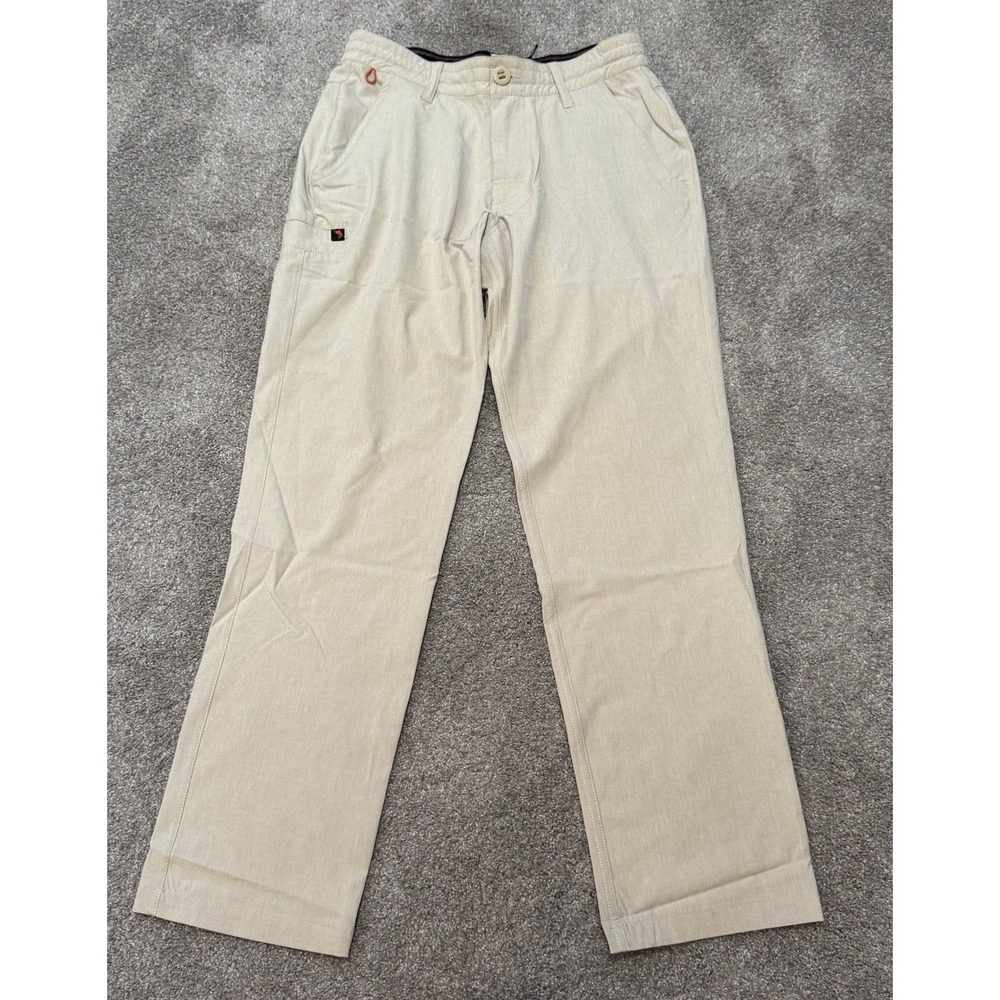 Salt Life Men's Khaki SLX Performance Expedition Fish/Utility Pants NWT 28x32‎